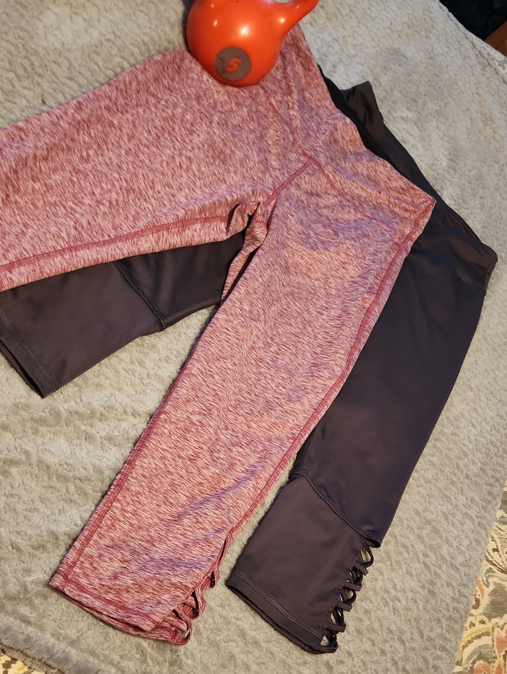 Everlast Active Wear Leggings- Crop Length. Two Pair.